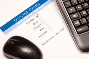 Customer Service Rating