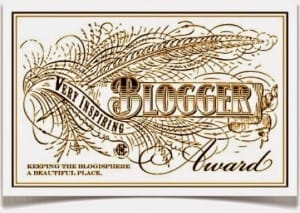 Very Inspiring Blogger Award